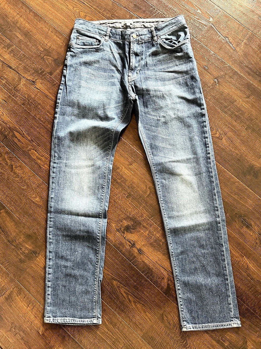 Peter Millar Crown Heritage Five-Pocket Denim Men's Slim Jeans Waist 35 Blue